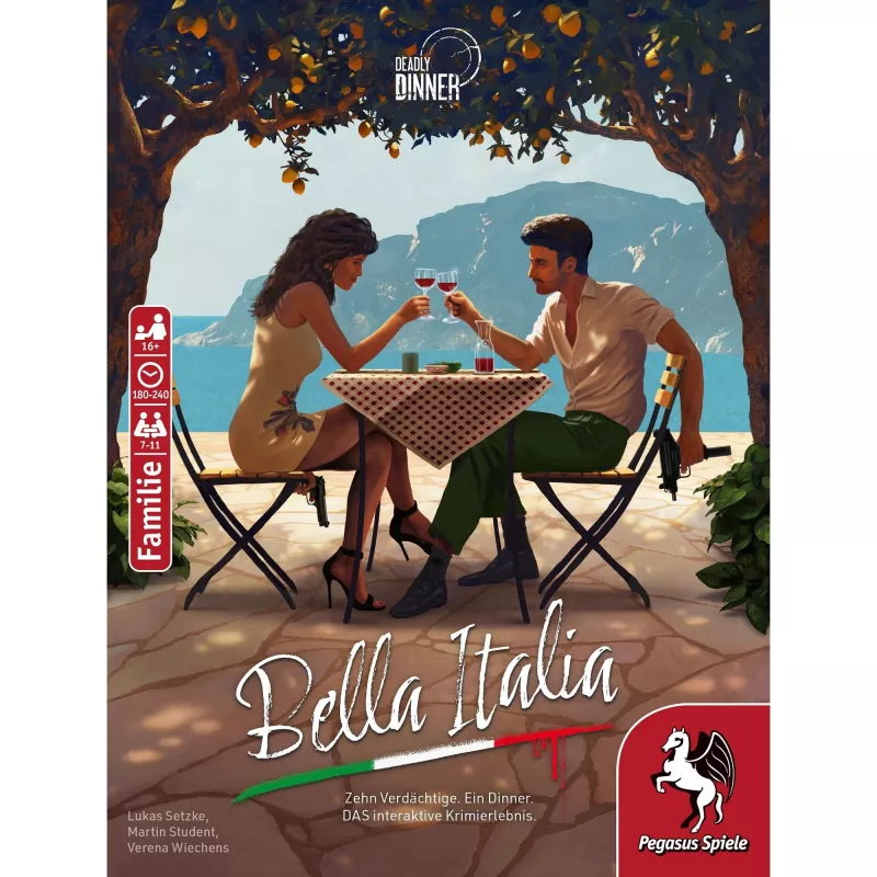 Deadly Dinner - Bella Italia, galda spēle