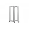 LANBERG 19 collu atvērtais statīvs 27U 600x800 mm pelēks, 27U atvērta rāmja serveru statīvs