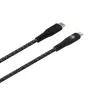 Datu kabelis Tellur Type-C uz Lightning 3A PD60W 1m — melns