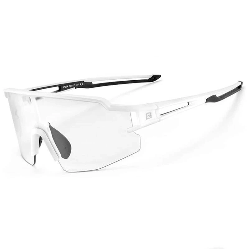 Rockbros 10172 UV400 baltas fotohromas velosipēdu brilles