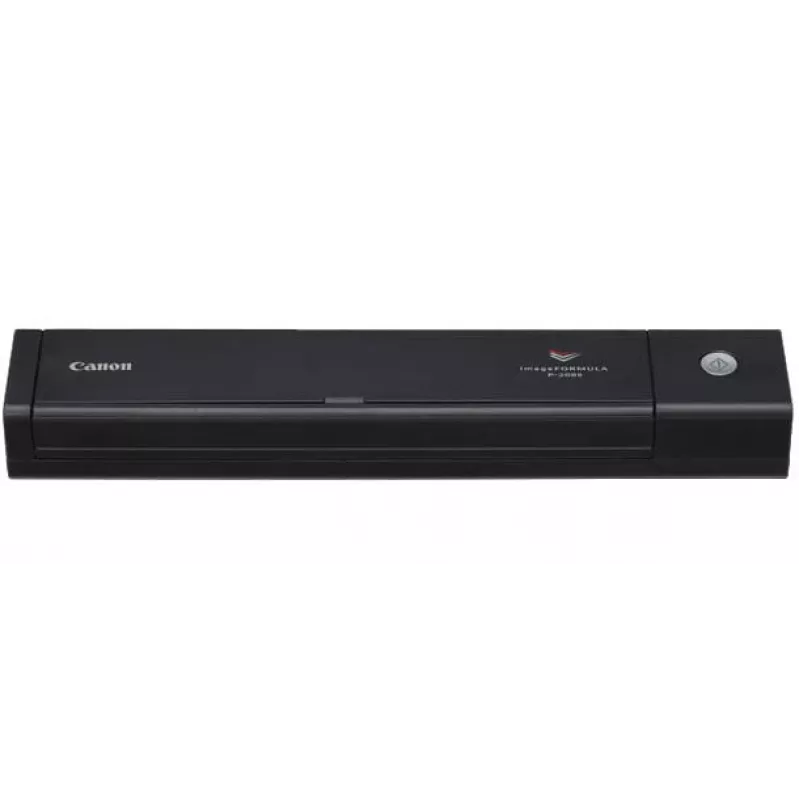 Canon imageFORMULA P-208II Portable Duplex Document Scanner, 216 x 356 mm, 600 x 600 DPI, 24 bit, 8 ppm, 6 ppm, 16 ipm
