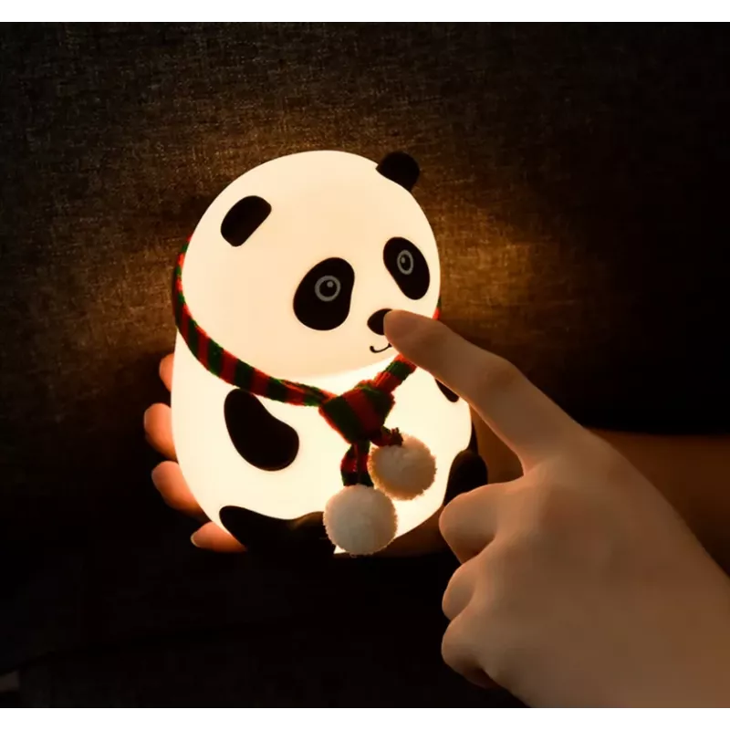 Galda lampa Tellur Panda TLL441181 LED pārnēsājama ar baterijām darbināma naktslampiņa