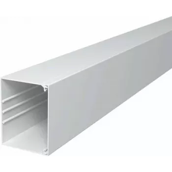 Sienas un griestu kabeļu kanāls WDK 100130 100x130 tīri balts (6191347)