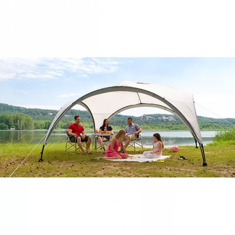 Pavillon Event Shelter, 4,5 x 4,5 m (gaiši pelēks/pelēks)
