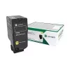 Lexmark 75B20Y0 toneris 3000 lapas Dzeltens