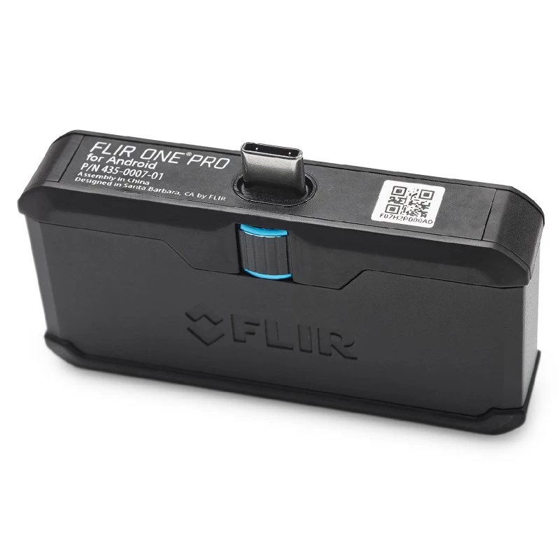 Termokamera FLIR FP3IC 160×120 px, 8,7 Hz, NETD 150 mK, -20–400 °C, USB‑C, metāla korpuss