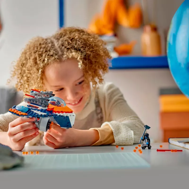 Konstruktors LEGO Marvel Super Heroes Raķešu Kosmosa Kuģis 76278 — Rocket un Ronan komplekts