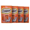 Cat treats Dreamies Cheese, Chicken, Salmon sortiments 12×60 g — meaty solid snacks, Protein 31%, Fat 21%