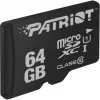 Atmiņas karte PATRIOT MicroSDXC 64GB UHS-I Class 10 U1 80MB/s (PSF64GMDC10)