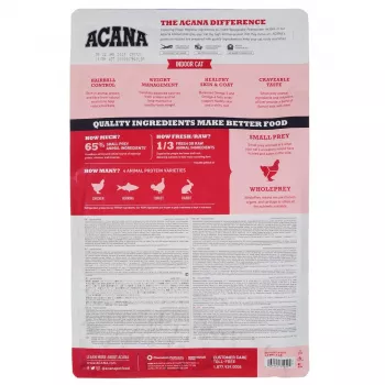 ACANA Indoor Entrée - sausā kaķu barība - 1,8 kg
