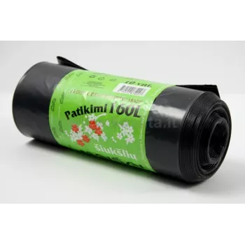 Atkritumu maisi Plasta Prof., 160l/10gab., 40mikr., LDPE