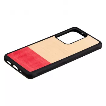 Phone case Man and Wood Galaxy S20 Ultra miss match Melns — aizsargājošs aizmugures vāciņš Samsung Galaxy S20 Ultra