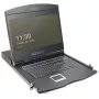19 collu LCD KVM konsole DIGITUS DS-72211-5US, 16 portu Cat 5, 1366x768, US International tastatūra