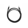 Tīkla kabelis LANBERG PCU6-10CC-0200-BK Cat5e U/UTP RJ-45 — 2 m, melns