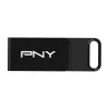 PNY Elite, 128 GB, USB Type-C, 3.2 Gen 1 (3.1 Gen 1), 120 MB/s, Dia, Melna