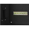 Lanberg WAF1-5203-06-00B sienas skapis 6U Sienas stiprinājuma skapis Melns