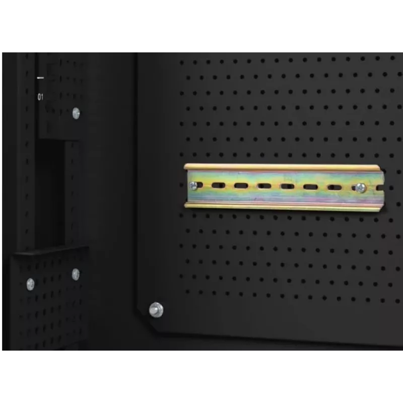 Lanberg WAF1-5203-06-00B sienas skapis 6U Sienas stiprinājuma skapis Melns