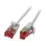 Synergy 21 komutācijas kabelis RJ45 CAT6 250Mhz 3m balts U/FTP plāns Apaļš d 3.6mm - kabelis - tīkla