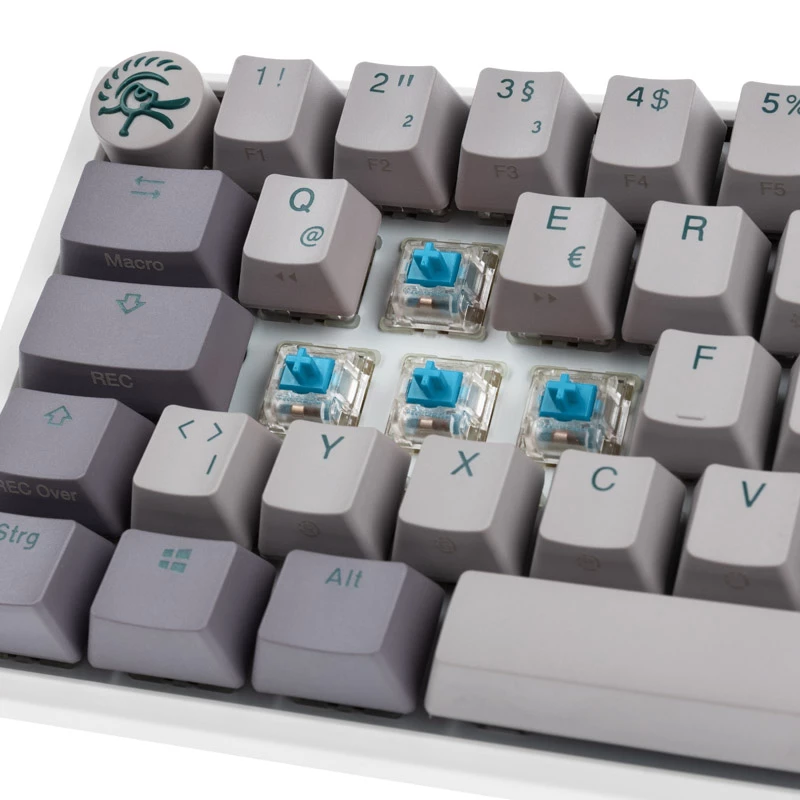 Ducky One 3 Mini tastatūra spēlēm USB pelēka