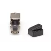Digitus CAT 6A Field Termination Plug liekams STP ar putekļu vāciņu RJ-45 Sieviešu dzimte Sudrabs