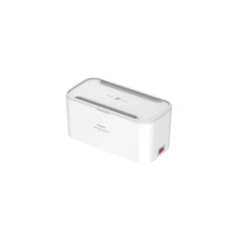 Strāvas pagarinātājs Energizer EPB2500W03EU — 2 m kabelis, 5 maiņstrāvas rozetes, 2500 W, telpām, balts
