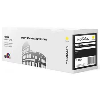 Toner TB Saderīga ar HP CF382A dzeltena, 2700,ref