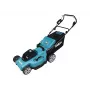 Makita DLM480Z zāles pļāvējs Stumjamais zāles pļāvējs Akumulatora Melns, Tirkīzs