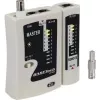Basetech kabeļu testeris BT-200 BT-200 piemērots RJ-45, RJ-11, BNC
