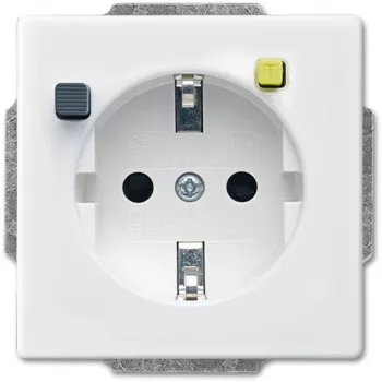 Kontaktligzda Busch-Jaeger 3120 EUCB-84 CEE 7/3 2P+E 230 V 16 A balta IP20