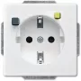 Kontaktligzda Busch-Jaeger 3120 EUCB-84 CEE 7/3 2P+E 230 V 16 A balta IP20