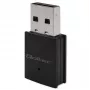 Bezvadu Mini USB Wi‑Fi adapteris QOLTEC 57007 — vienas joslas 2,4 GHz, līdz 150 Mb/s, iekšējā antena