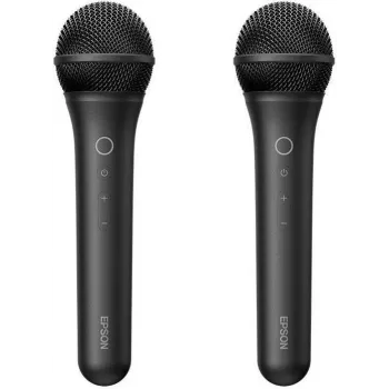 Epson ELPKM01 Bezvadu karaoke mikrofonu pāris, melns
