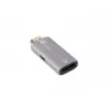 Video kabeļa adapteris Lanberg AD-HD-DP-01 HDMI Type A uz DisplayPort sudraba krāsā