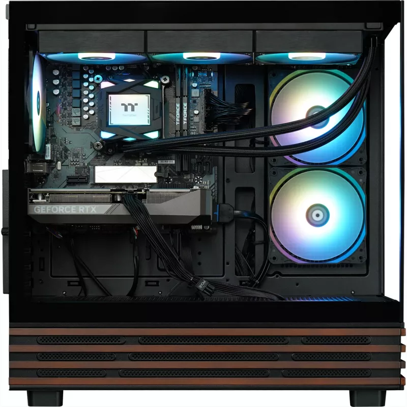 FTW A-Line LCS 5060Ti D5, Gaming-PC melns/caurspīdīgs, Windows 11 Home