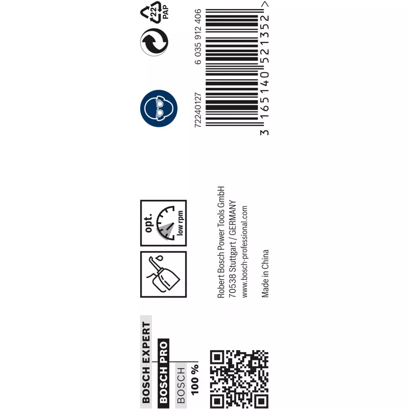 Vītņurbju komplekts Bosch HSS Cobalt 2608585900 5 gab.