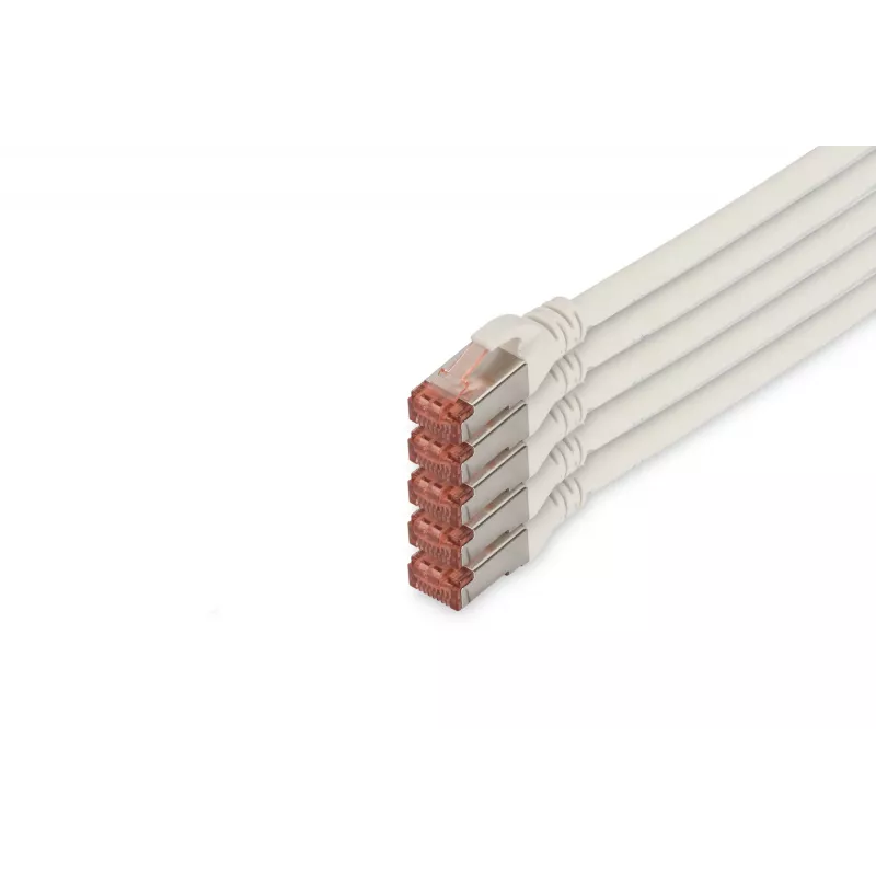 Tīkla kabelis Digitus CAT 6 S/FTP RJ-45 10m balts