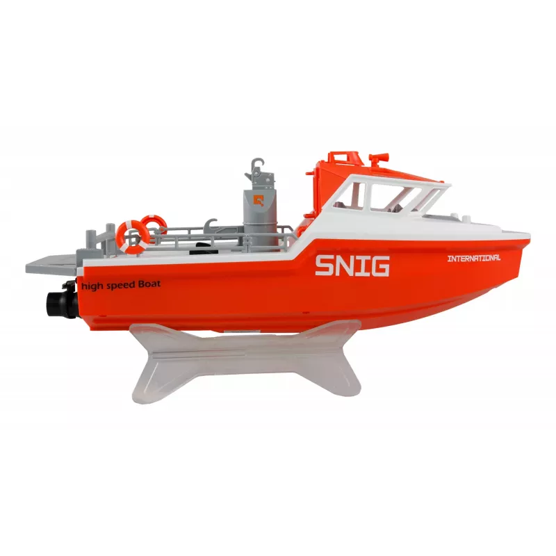 Amewi glābšanas laiva ar bezsuku ūdensmetēju 320 mm RTR balta/oranža (26116)