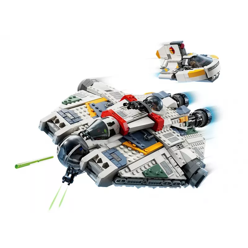 LEGO Star Wars spēļu komplekts 75357 — The Ghost un Phantom II, 1394 detaļas, 4 minifigūriņas, vecumam 10+