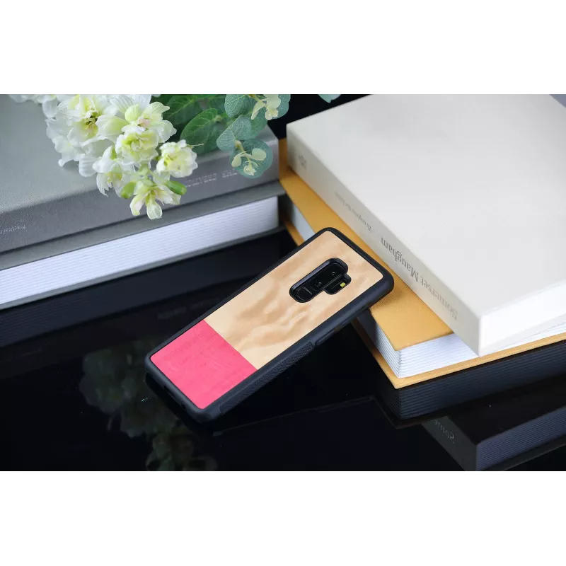 Viedtālruņa maciņš man and wood Galaxy S9 Plus miss match Melns — aizsargapvalks Samsung Galaxy S9+