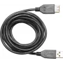 USB kabelis Eltako 30000020 USB-A sievišķā uz USB-A vīrišķo, 2 m, melns