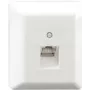 Rutenbeck UAE-Cat.6A iso-8 U Ap rw - tīkla kontaktligzda - RJ 45 - 1 tīkla kontaktligzda - tīri balta, RAL 9010 (13411501)
