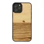 man and wood maciņš iPhone 12 Pro Max Terra Melns — aizsargājošs aizmugures vāciņš