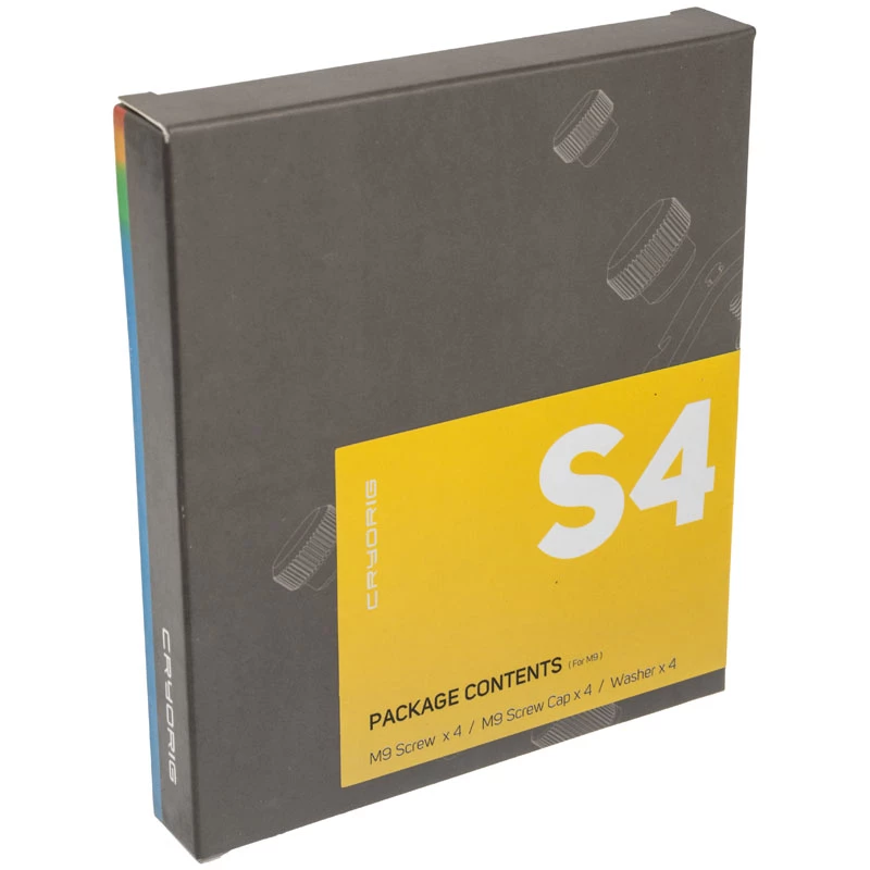Cryorig dzesēšanas skrūvju komplekts M9 (CR-S04) – montāžas piederumi CPU dzesētājiem