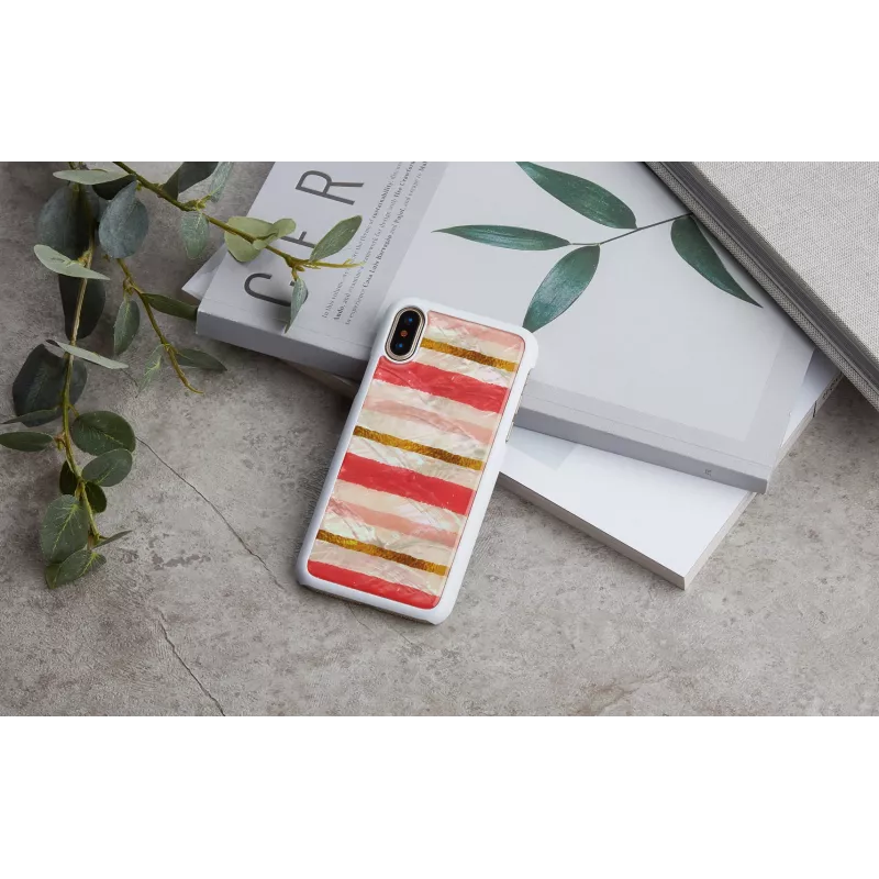 Telefona maciņš iKins iPhone XS/XS Short — Cake balta aizsargapvalks