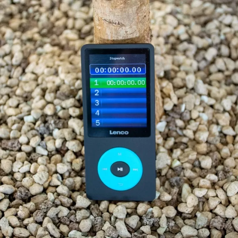 MP3 atskaņotājs Lenco Xemio-860BU 8 GB Melns Zils LCD 18h atskaņošana