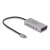 DeLOCK USB centrmezgls 10 Gbps Type-C 4 porti PD 85W 30cm kabelis
