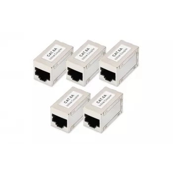 Digitus CAT 6A modulārie savienotāji ekranēti 5 gab. RJ-45 ar zelta kontaktiem