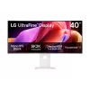LG UltraWide 40WT95UF-W LED monitors 100,9 cm (40 collas), Balts/melns, 5K2K, Nano-IPS, Izliekts, Thunderbolt 5.0, KVM slēdzis, Daisy Chain, 120Hz panelis (40WT95UF-W.AEU)