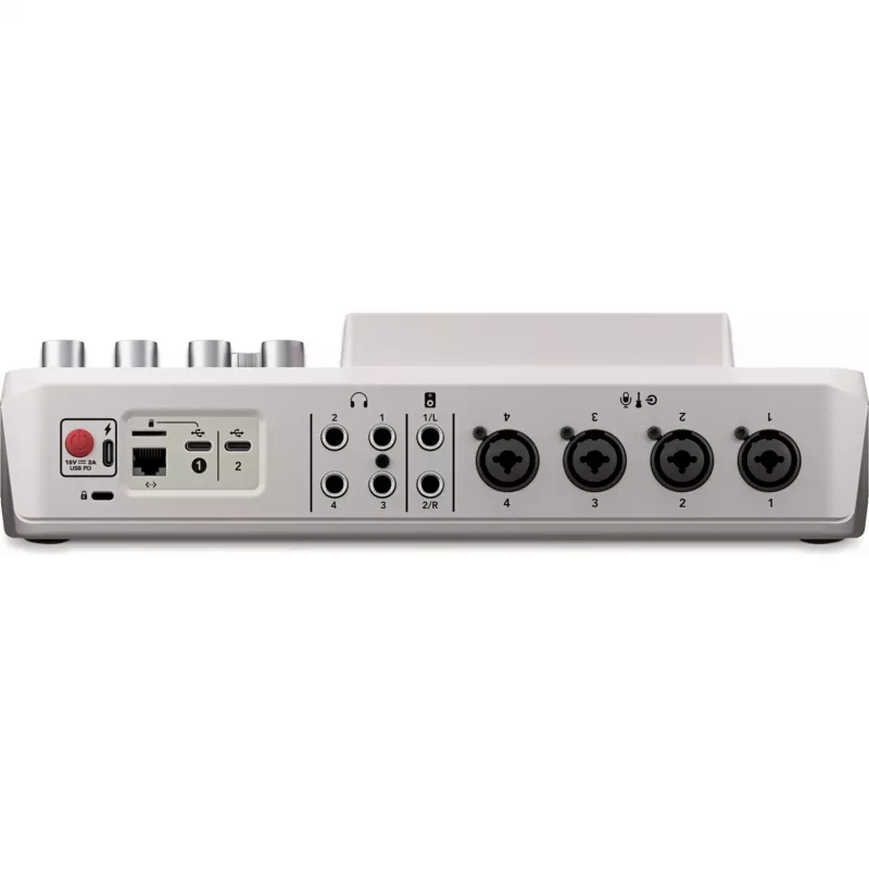 Audio interfeiss Rode RodeCaster Pro II balts — daudzkanālu USB ierakstīšanas konsole