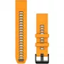 QuickFit, siksna, viedpulkstenis, grafīts, oranžs, Garmin, Approach S60, Approach S62,